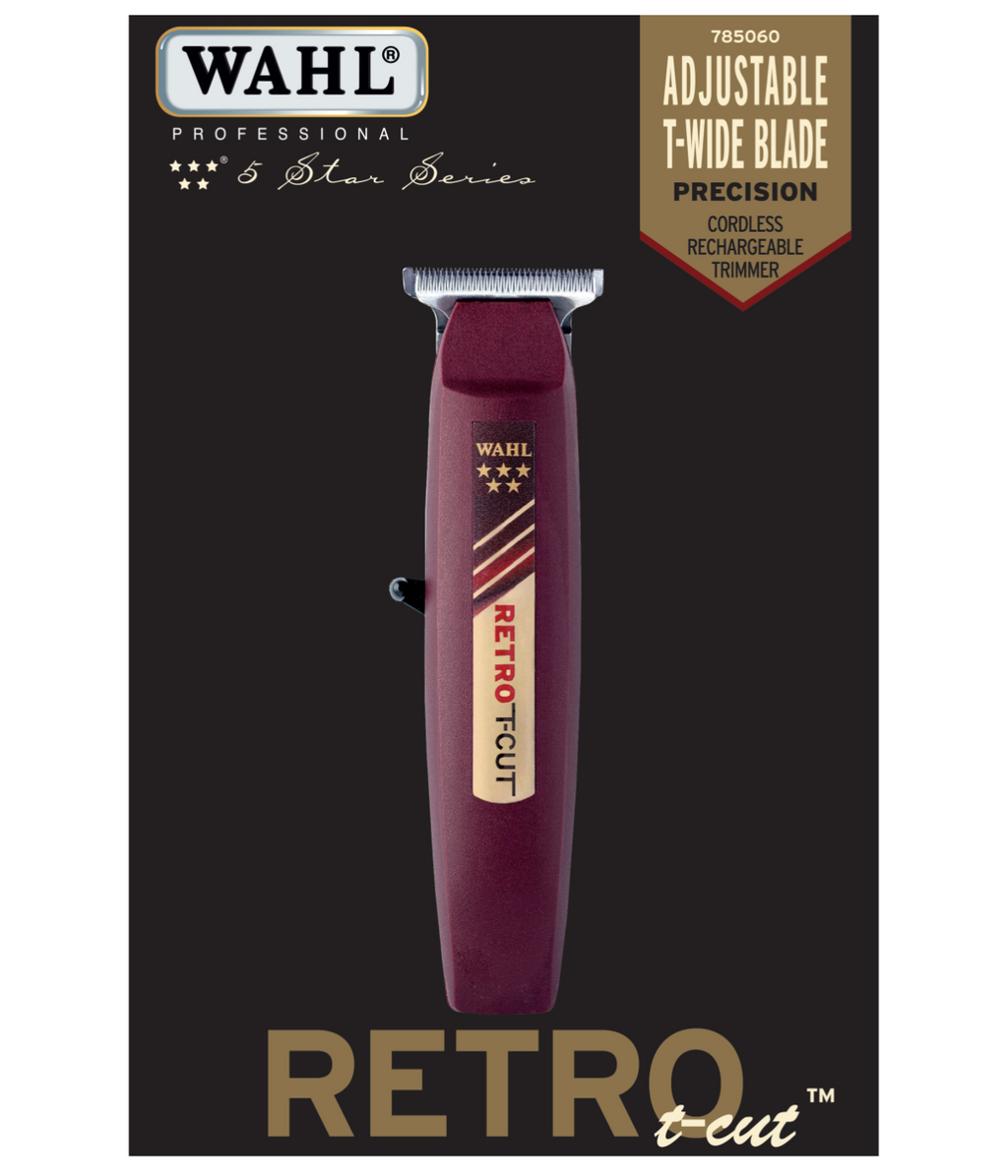 Cordless Retro T-Cut Trimmer By Wahl – Radiant Beauty Supplies