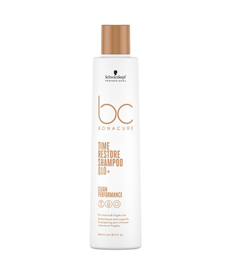Schwarzkopf BC Bonacure Q10+ Time Restore Shampoo, 250mL