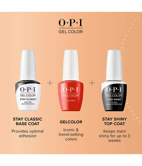 OPI GelColor Stay Classic Base Coat, 15mL