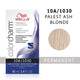 Wella ColorCharm Permanent Liquid Hair Color 9A/Pale Ash Blonde, 42mL