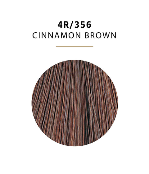 Wella ColorCharm Permanent Liquid Hair Color 4R/Cinnamon Brown, 42mL