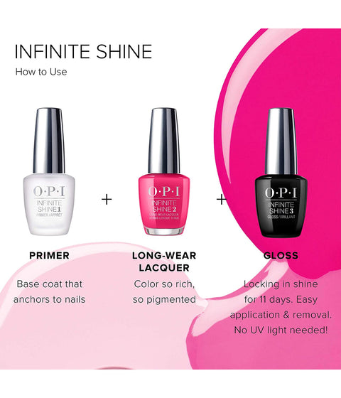 OPI Infinite Shine 2, Classics Collection, To Infinity & Blue-Yond, 15 mL