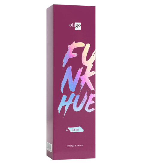 Oligo FunkHue Semi Permanent Hair Color - Fuchsia 100mL