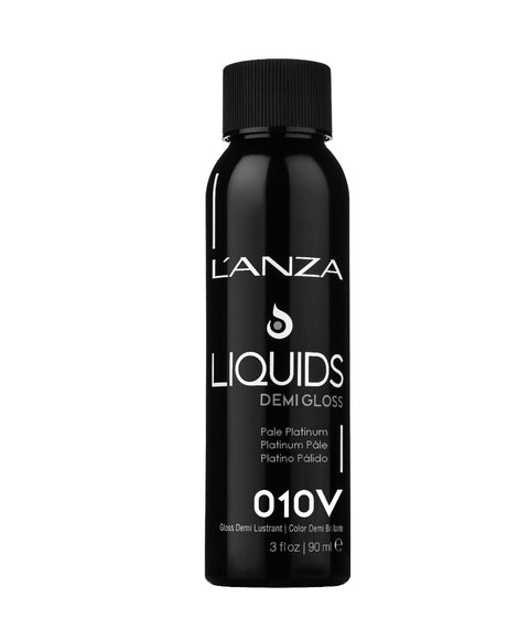 L'ANZA LIQUIDS Demi Gloss 010V Ultra Light Violet Blonde, 90mL