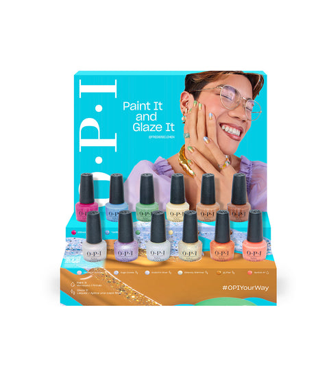 OP NL Paint It and Glaze It 12pc Display JF24