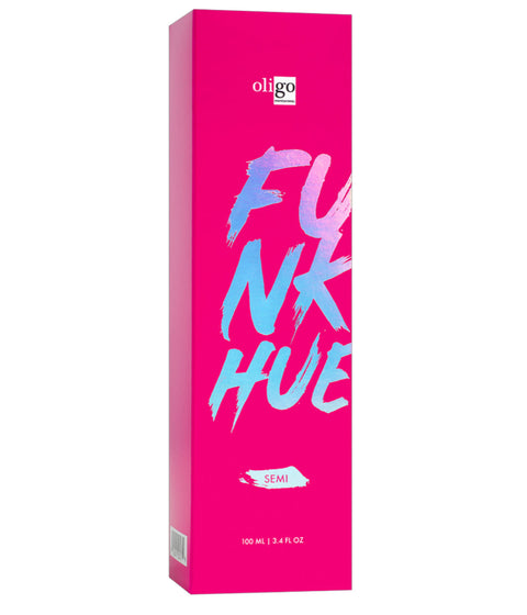 Oligo FunkHue Semi Permanent Hair Color - Pink 100mL