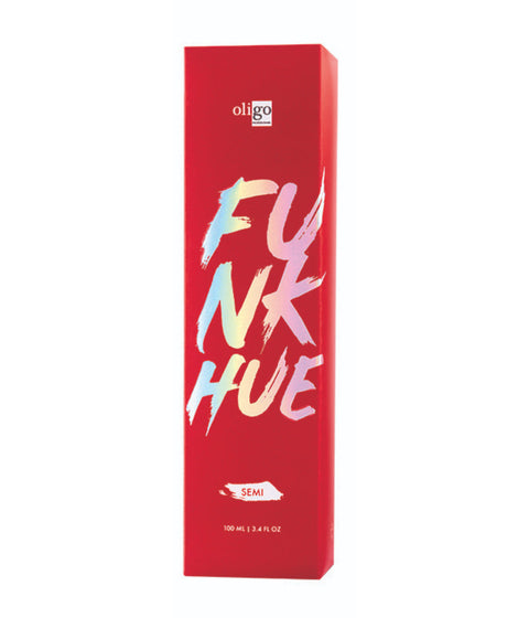 Oligo FunkHue Semi Permanent Hair Color - Red 100mL