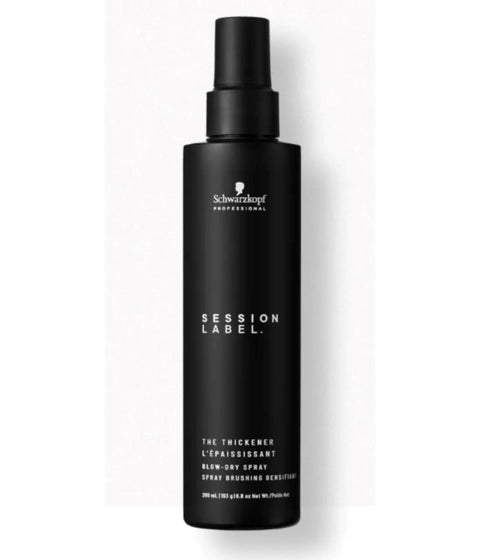 Schwarzkopf Osis+ Session Label The Thickener Blow Dry Spray, 200mL