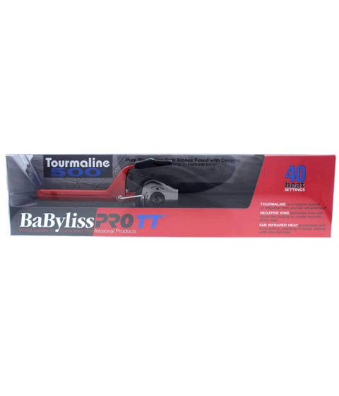 DannyCo BaBylissPRO Tourmaline and Ceramic Curling Iron, 1"