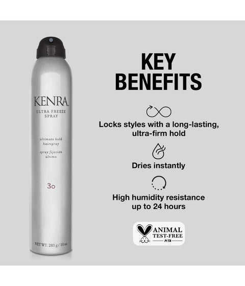 Kenra Ultra Freeze Spray 55% 30 10OZ