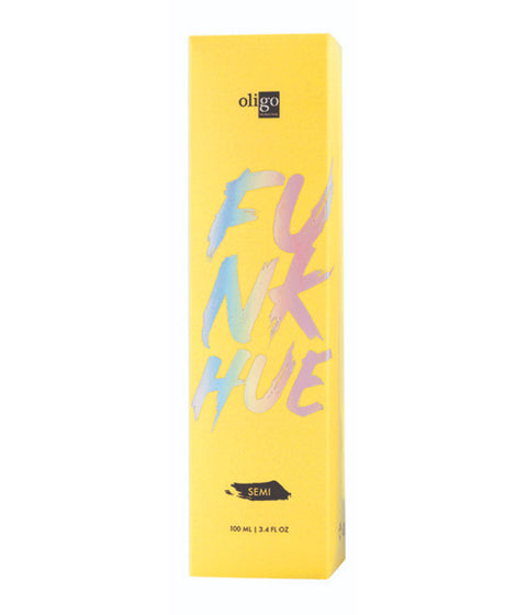 Oligo FunkHue Semi Permanent Hair Color - Yellow 100mL