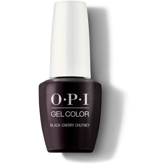 OPI GelColor, Iceland Collection, Black Cherry Chutney, 15mL