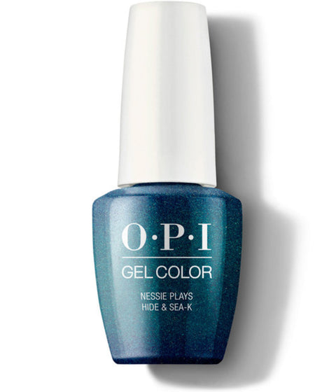 OPI GelColor, Scotland Collection, Nessie Plays Hide & Sea-k, 15mL
