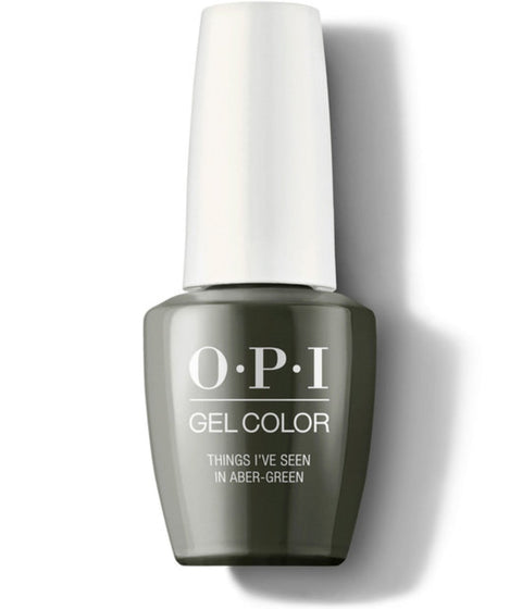 OPI GelColor, Scotland Collection, Things I’ve Seen in Aber-green, 15mL
