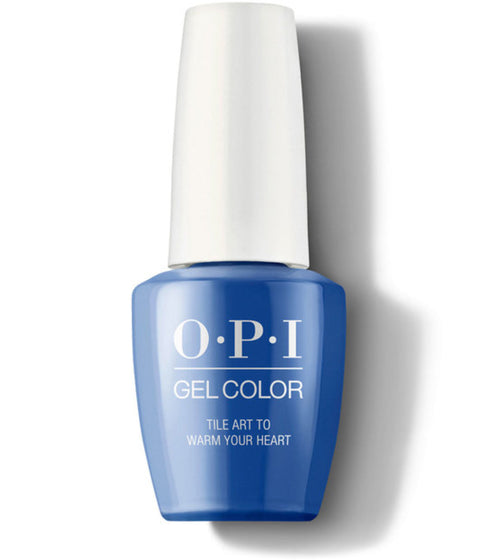 OPI GelColor, Lisbon Collection, Tile Art to Warm Your Heart, 15mL