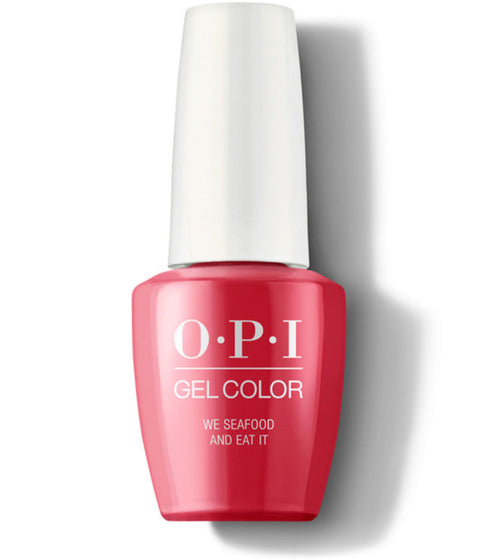 OPI GelColor, Lisbon Collection, We Seafood and Eat It, 15mL