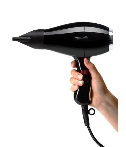 Elchim 3900 Healthy Ionic Hair Dryer, Black & Silver