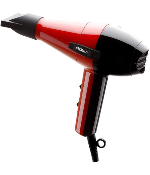 Elchim Classic 2001 High Pressure Hair Dryer, Red & Black