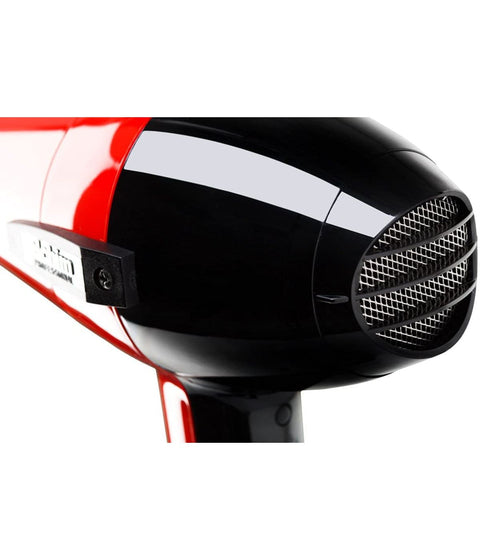 Elchim Classic 2001 High Pressure Hair Dryer, Red & Black