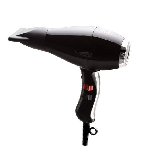 Elchim 3900 Healthy Ionic Hair Dryer, Black & Silver