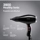 Elchim 3900 Healthy Ionic Hair Dryer, Black & Silver