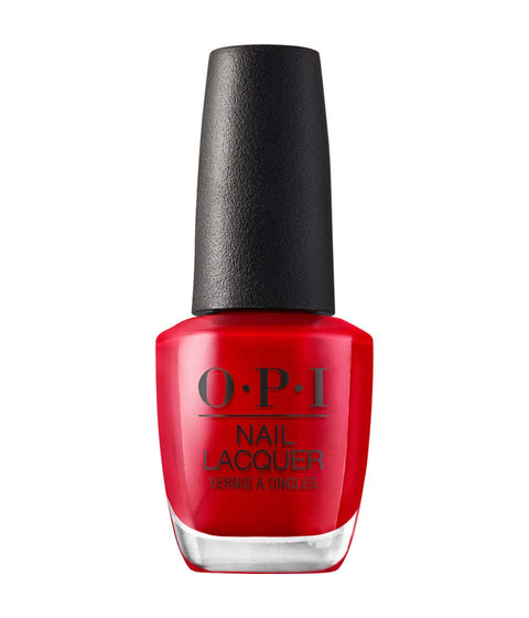 OPI Nail Lacquer,, Big Apple Red, 15mL