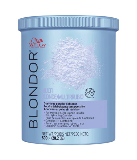 Wella Blondor Multi Blonde Hair Lightener Powder, 800g