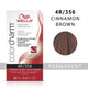 Wella ColorCharm Permanent Liquid Hair Color 4R/Cinnamon Brown, 42mL