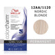 Wella ColorCharm Permanent Liquid Hair Color 12AA/Nordic Blonde, 42mL