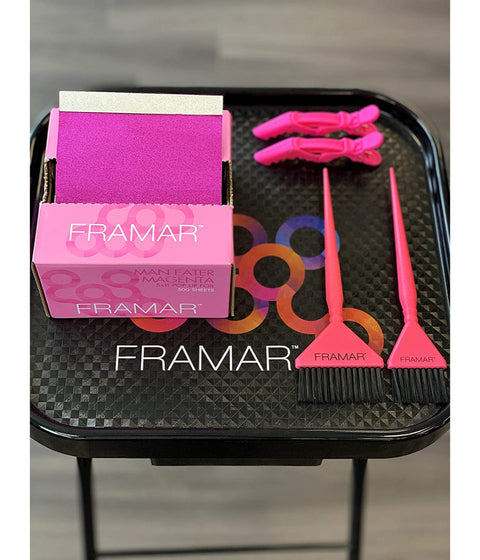 Framar 5 x 11 Magenta Pop Up Hair Foil 500 Sheets