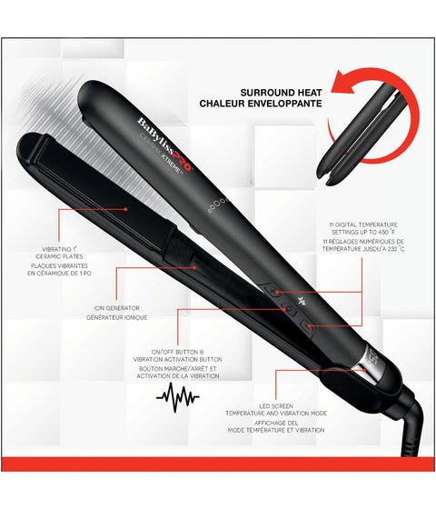 DA BP Ceramix Xtreme Vibrating Flat Iron