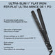 DA BP NT Extra Long Plates 1" Flat Iron
