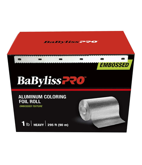 DannyCo BaBylissPRO Aluminum Coloring Foil Heavy Roll, Rough Texture, 295 Foot Roll