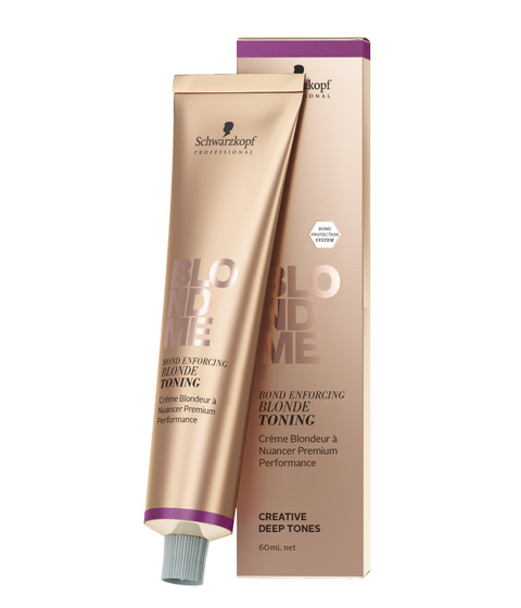 Schwarzkopf BlondMe Deep Toning, Milk Chocolate - 60mL