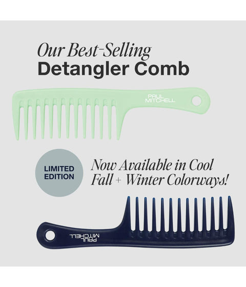 PM Detangler Comb - Seafoam
