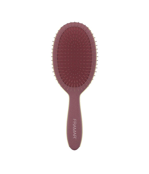 Fram Dark Academia Detangle Brush- Maroon SO24