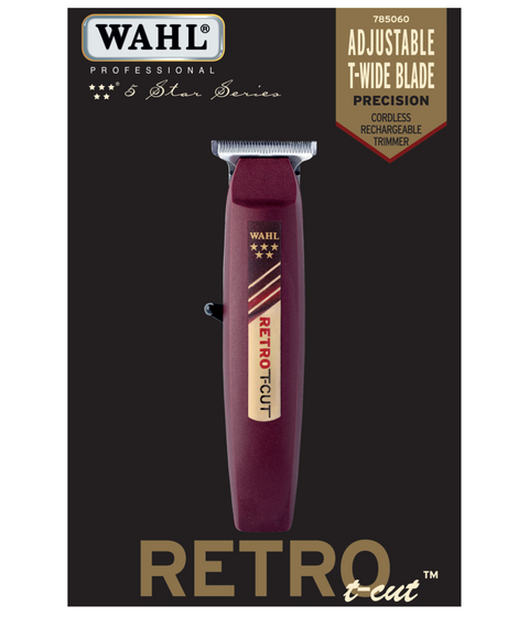 wahl pro 5 star retro t cut packaging