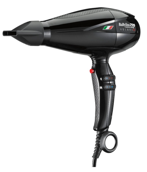 DannyCo BaBylissPRO Ionic and Nano-Titanium Volare V1 Hair Dryer, Black