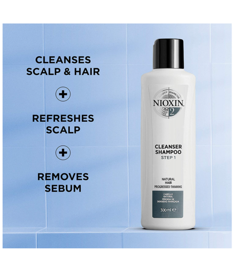 Nioxin Cleanser Shampoo System 2, 1L