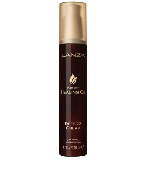 L'ANZA Keratin Healing Oil Defrizz Cream, 140mL