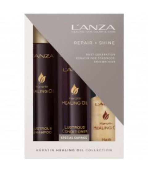 L'ANZA KERATIN HEALING OIL HOLIDAY TRIO HD24