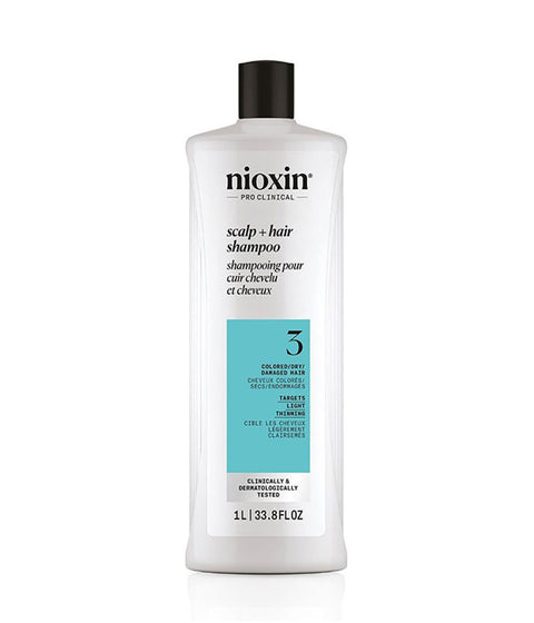 Nioxin Cleanser Shampoo System 3, 1L