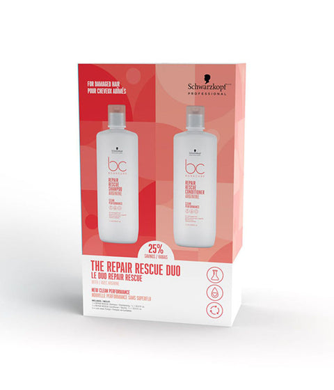 Schwarzkopf BC Clean Repair Rescue Litre Duo JA24