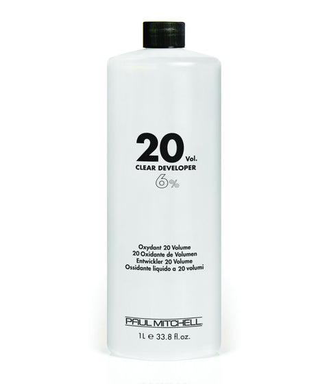 Paul Mitchell 20 Volume Clear Liquid Developer, 1L