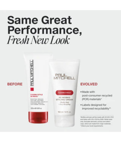 PM Re-Works Styling Cream 150ml (Restaged)