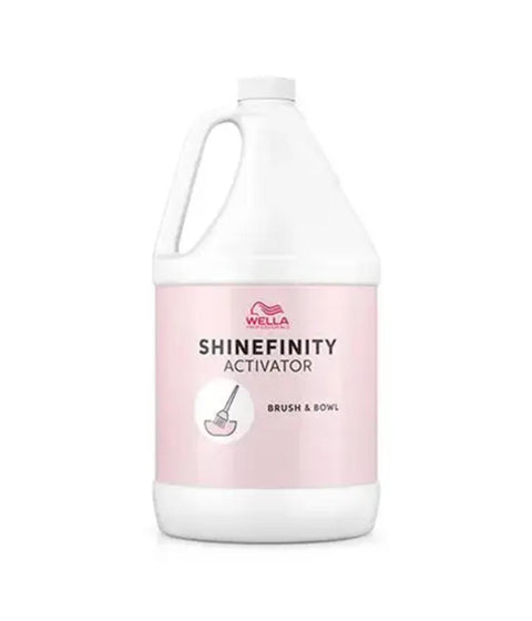 Wella Shinefinity Activator 7vol 2%  Gallon - Brush
