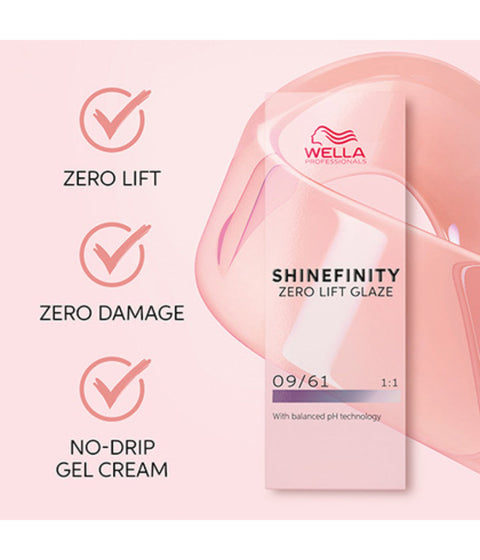 Wella Shinefinity Zero Lift Color Glaze 09/36, 60mL