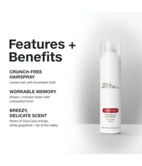 PM Worked Up Hairspray 315ml (Restaged)