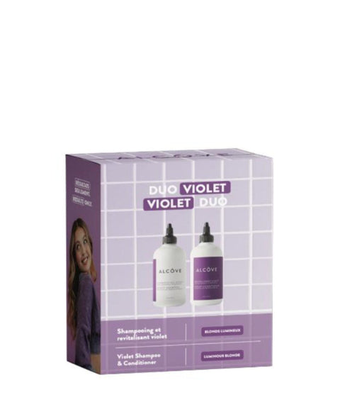 Alcove Violet Shampoo and Conditioner Retail Duo