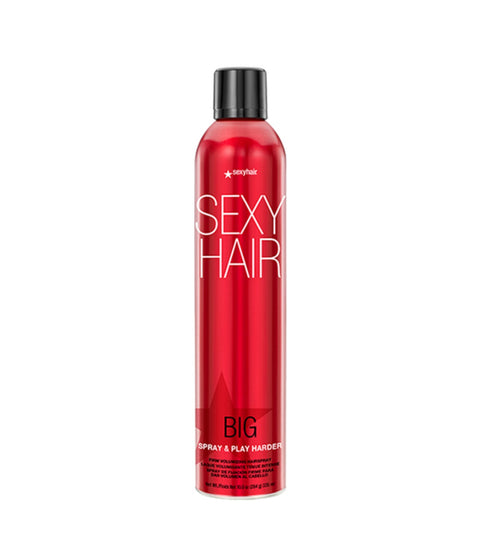 SexyHair Spray & Play Harder Firm Volumizing Hairspray 10oz